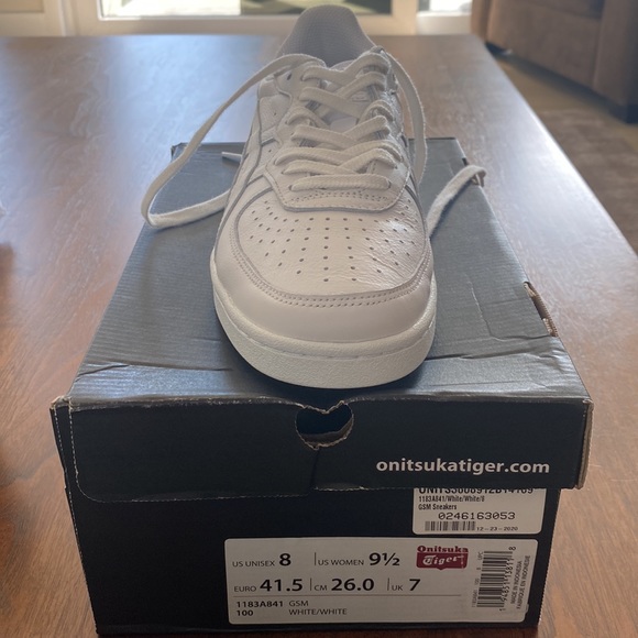 SINGLE ONE RIGHT SHOE - Onitsuka Tiger GSM Sneaker White Size 9.5 NWT - Picture 3 of 5
